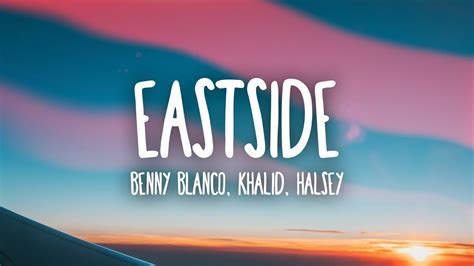 east side song lyrics|eastside song halsey.